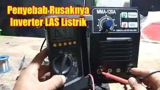 Cara Memperbaiki Inverter Las RHINO MMA-120A 450 Watt - Rhino Inverter Welder
