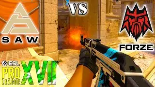 SAW vs forZe Highlights ESL Pro League Season 17 Conference Europe 2023 - CSGO