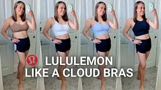 LULULEMON TRY-ON HAUL | Like a Cloud Bras
