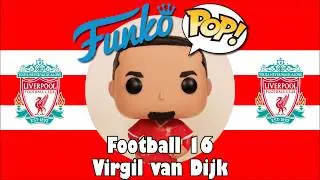 Liverpool football team Virgil van Dijk Funko Pop unboxing (Football 16)