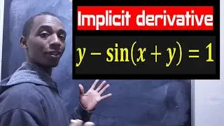 Implicit derivative: An example