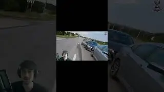 Autofahrer begeht FAHRERFLUCHT #motorrad #02