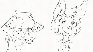 Storm and coco as sam and max lines.