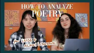 How to Analyse Poetry | igcse and A-level English Literature