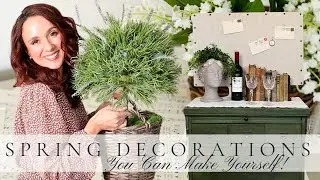 DIY These Gorgeous Spring Decorations for Your Home!  Garden & Easter Inspired Dupes!