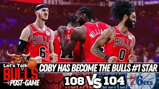 Bulls Break The Sixers Win Streak | Coby White Takes Over Team