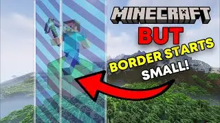 Minecraft But The Border Increases With Each Mob
