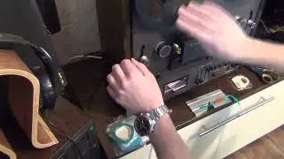 замена ракорда.Удобная,самодельная приблуда для монтажа магнитной ленты