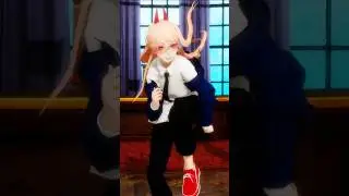 🅼🅼🅳 Chainsaw Man : Power's Secret Dance In Makima's Office!