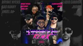 Bryant Myers - Triste Remix IA Ft Anuel AA, Bad Bunny, JhayCo & Eladio Carrión (Audio IA)