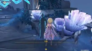 Talk to the afterimage in front of the seal - Genshin Impact