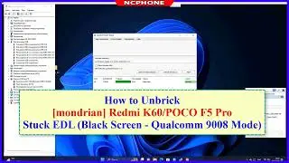How to Unbrick Xiaomi Redmi K6 Hard Bricked Stuck EDL, Black screen, Qualcomm 9008 Mode