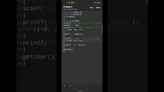How To Use Arrya Structure In C Programing | Using C Coding App 