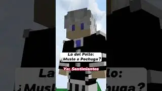 MUSLO O PECHUGA? [versión minecraft] #shorts