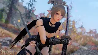 Skyrim: My Katana Setup Dec 2021