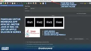 Solusi Buka Jmeter Mac OS M1 ke atas JAR tidak muncul