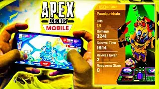 FLATLINE + CARBINE | GLOBAL LAUNCH | 60FPS | APEX LEGENDS MOBILE GAMEPLAY