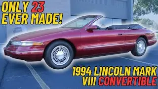 1994 Lincoln Mark VIII: A Convertible with a Celebrity Twist!
