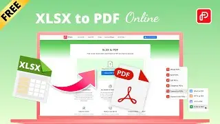How to Convert XLSX to PDF?