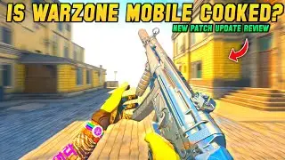 WARZONE MOBILE NEW PATCH UPDATE | WARZONE MOBILE GAMEPLAY ON A MID END DEVICE