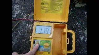 Заземление меньше 1 ОМ.