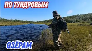 Со СПИННИНГОМ по 3 озëрам КОЛЬСКОГО полуострова.