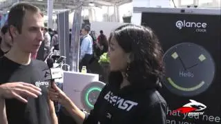 Glance Clock at TechCrunch Disrupt 2016