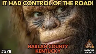 Face to Face as it Crossed the Road! | Bigfoot Society 578