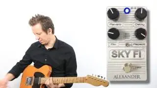 Alexander Pedals Sky Fi Reverb Delay На Русском