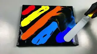 Dreamy Abstract Symphony in Acrylic Pouring 🎨✨ Unleash Your Creativity