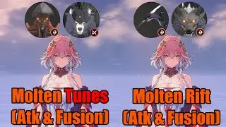 How Much Difference Between Molten Tunes (Atk & Fusion) Vs Molten Rift (Atk & Fusion) For Changli?