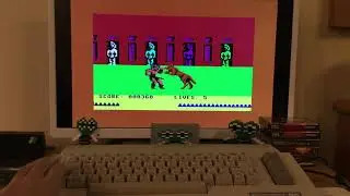 Fighting Warrior (Melbourne House) game ending hack for the Commodore 64