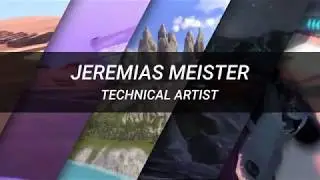 Jeremias Meister Technical Art Demoreel 2019