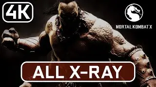 MORTAL KOMBAT X  - All X-Ray On Goro [1080p]