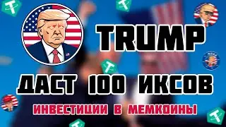 ИНВЕСТИЦИИ В МЕМКОИНЫ | ЧТО ДАСТ ИКСЫ? Trump,maga,предвыборная гонка США