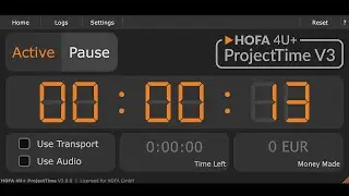 NEW! Track Your Working Time in the DAW | Freeware HOFA 4U+ ProjectTime V3