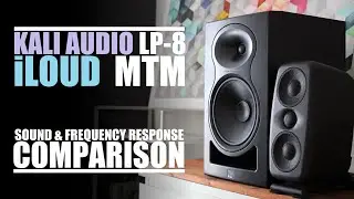 Kali Audio LP-8  vs  IK Multimedia iLoud MTM  ||  Sound & Frequency Response Comparison