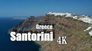 Santorini, Greece  4K