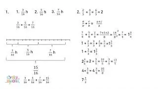 Sabiranje i oduzimanje razlomaka jednakih imenilaca - Matematika za 5. razred (#47) | SuperŠkola