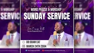 🔴SUNDAY MAIN SERVICE BY APOSTLE KYAGULANYI DENIS  24 MARCH 2024