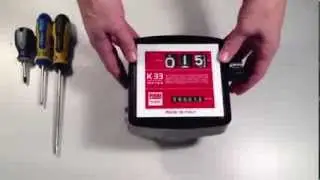 Piusi K33 Fuel Flow Meter - Changing the Flow Direction