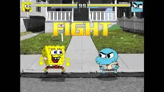 MUGEN - SpongeBob VS Gumball