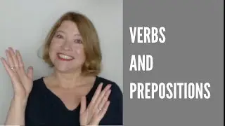 English Grammar | Verbs And Prepositions