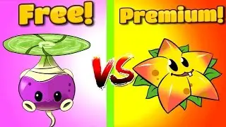 Plants vs Zombies 2 STARFRUIT vs ROTOBAGA in PVZ 2