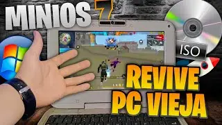 Si quieres jugar FREE FIRE en una PC VIEJA prueba este Windows LITE OPTIMIZADO ✅ Windows 7 MiniOS