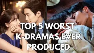 YOU have VOTED! HERE are the TOP5 BADDEST K-DRAMAS ever PRODUCED!