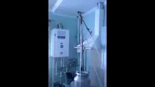 Перегон СС на Бражной колонне. самогонный аппарат