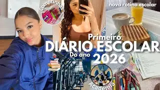 SCHOOL DIARY - first of the year 2026 🏫📚🌟 routine before and after school