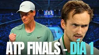 📣 ATP Finals Día 1 - La Locura de Medvedev, El Dominio de Sinner🏆🧐🎾