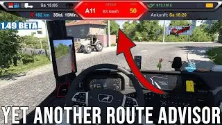ETS2 1.49 YARA - Yet Another Route Advisor  ᐅ TESTFAHRT [2566] EURO TRUCK SIMULATOR 2